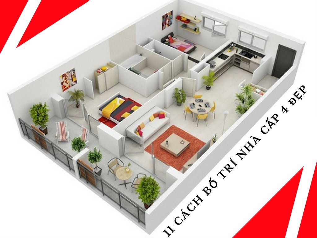 Thiết kế nội thất chung cư 3 phòng ngủ Golden Palace | Thiết kế nội thất nhà  chung cư
